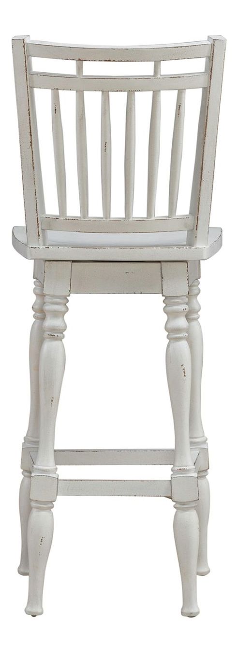 Magnolia Manor Antique White L-Shaped Office Desk Set