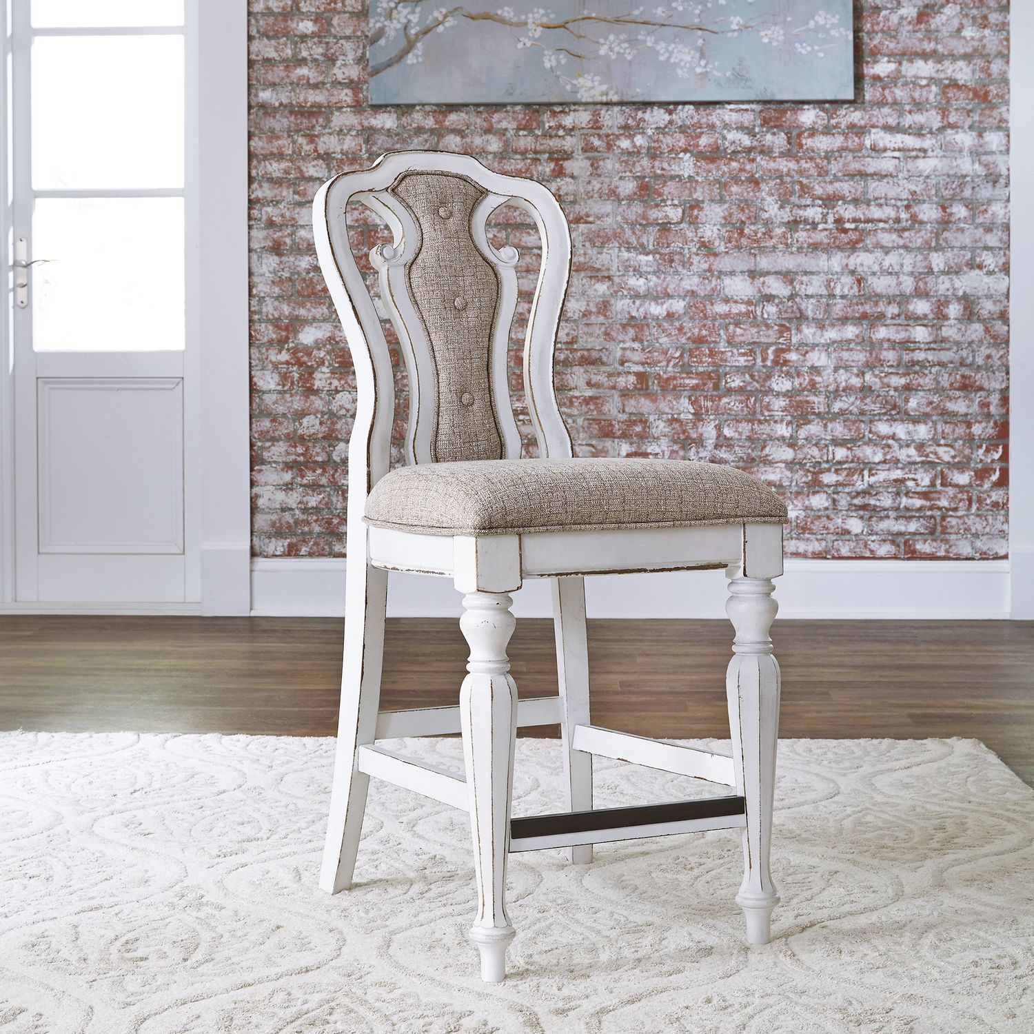 Magnolia Manor Rectangular Wood Console Bar Set