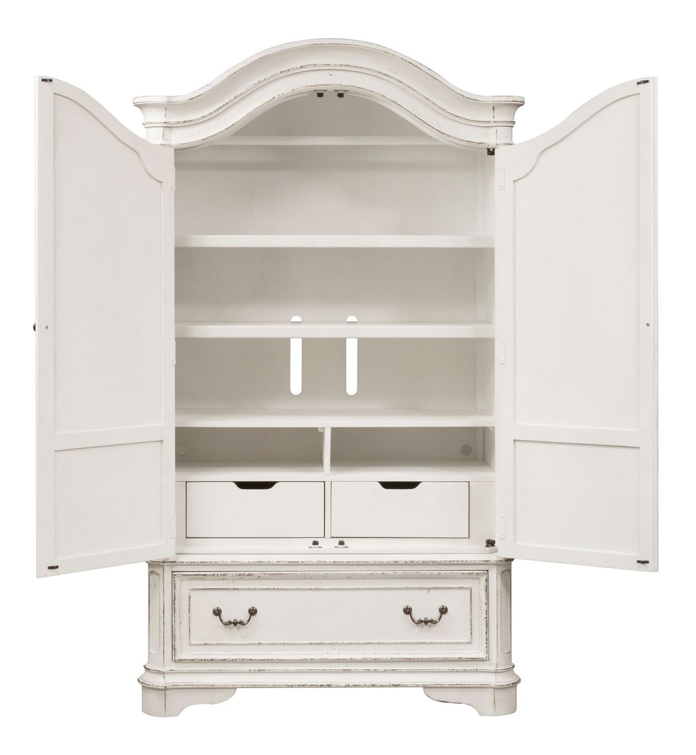 Magnolia Manor Wood Armoire w/2 Doors & Drawer