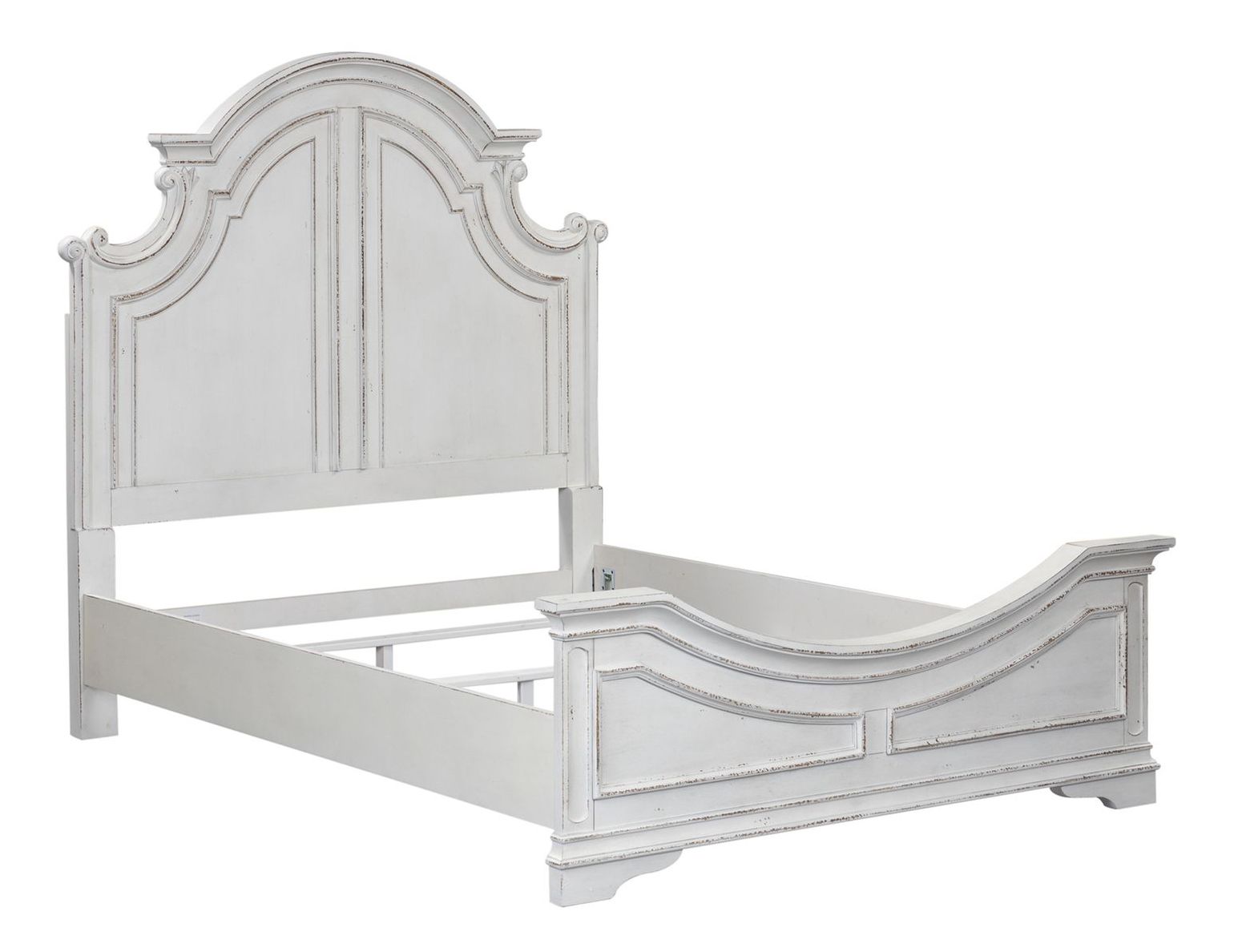 Magnolia Manor Wood California King Size Panel Bed