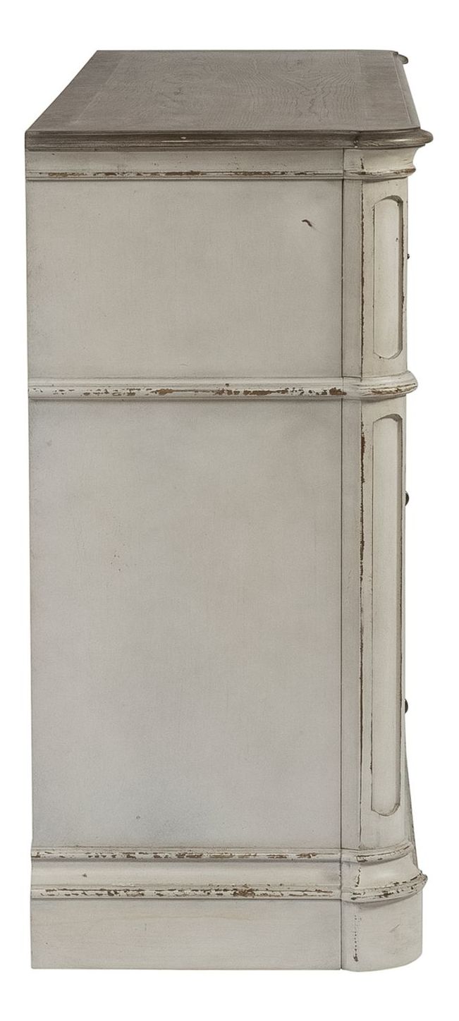 Magnolia Manor Antique White 7-Drawer Dresser | Liberty