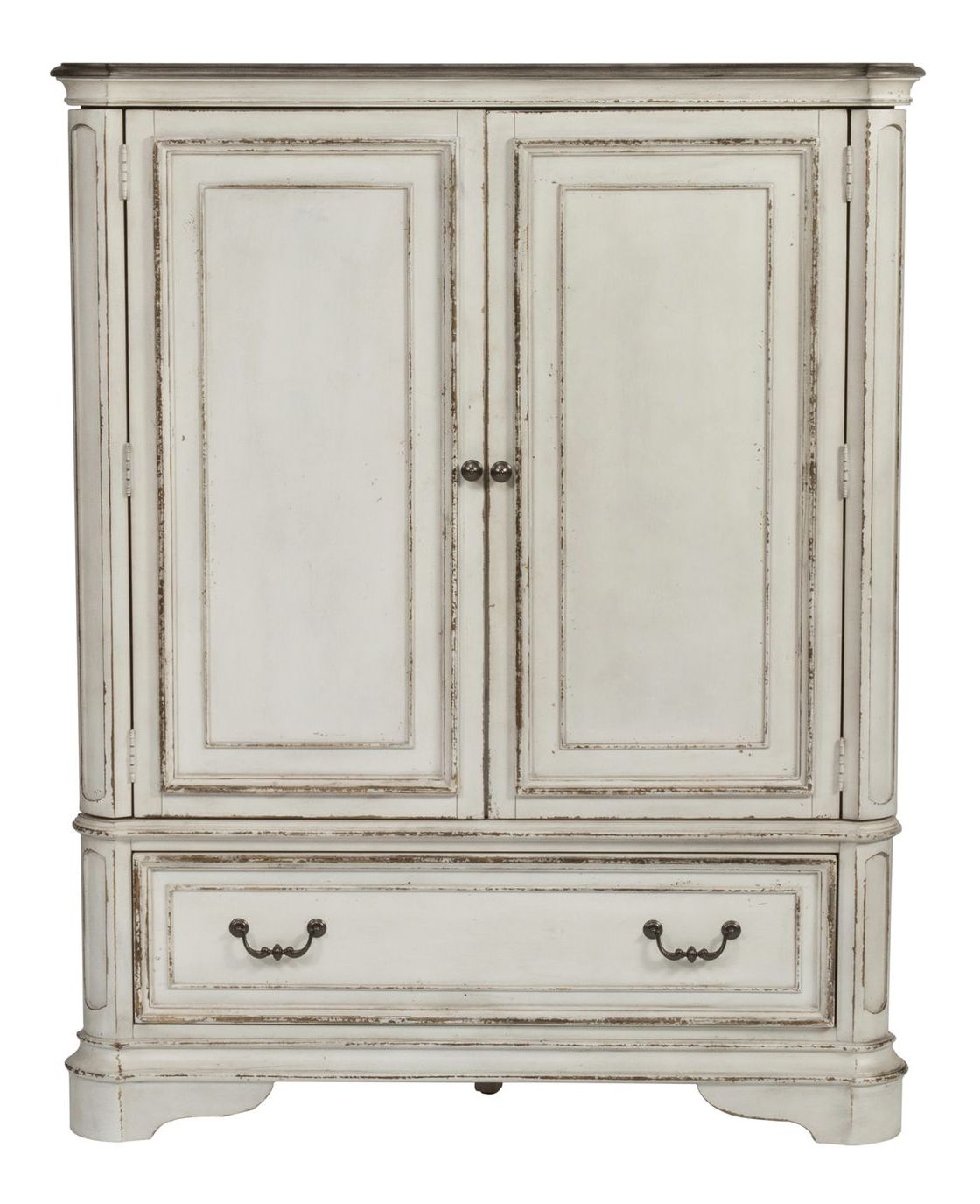 Magnolia Manor Antique White Panel Bedroom Set | Liberty