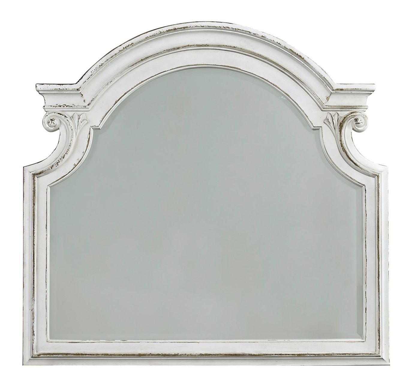 Magnolia Manor Arched Wood Mirror