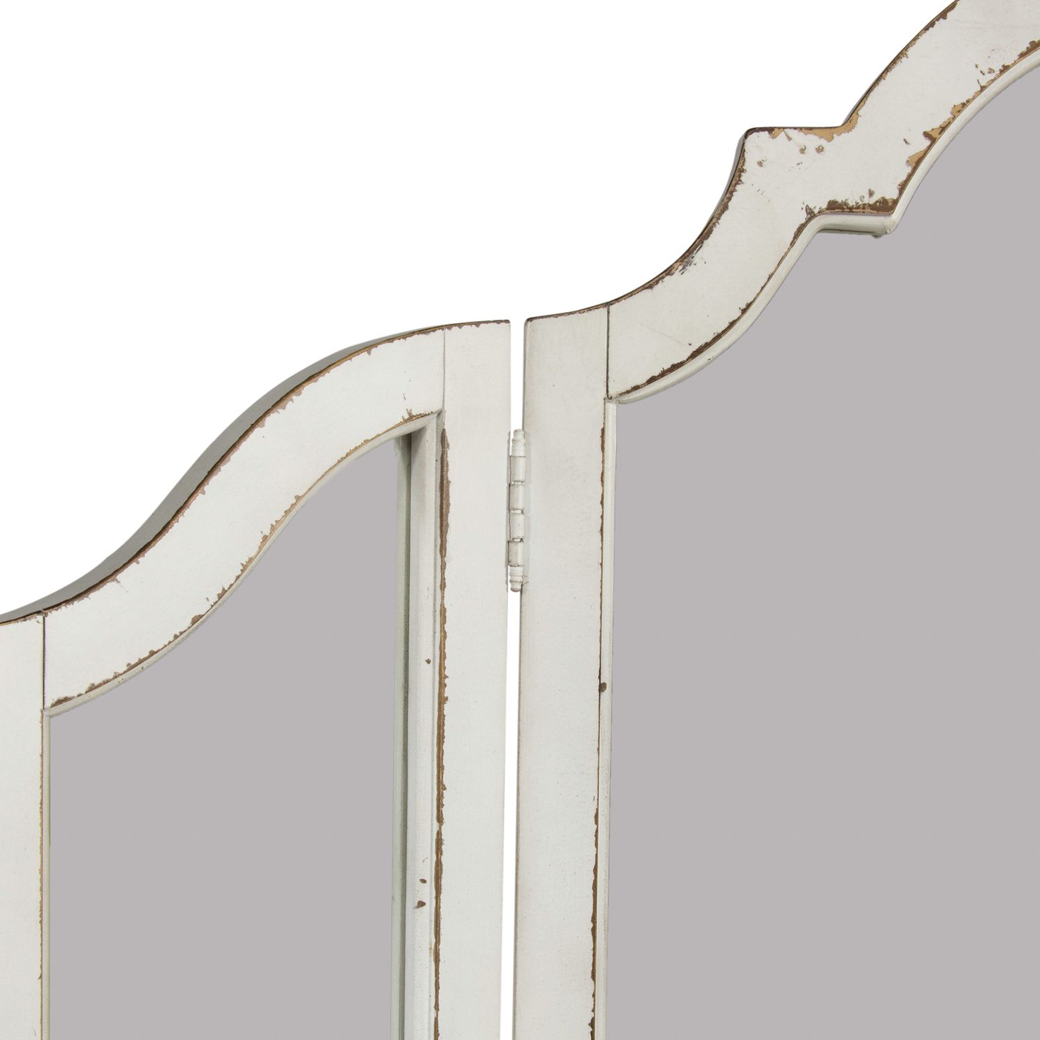 Magnolia Manor Wood Vanity Tri-Folding Mirror