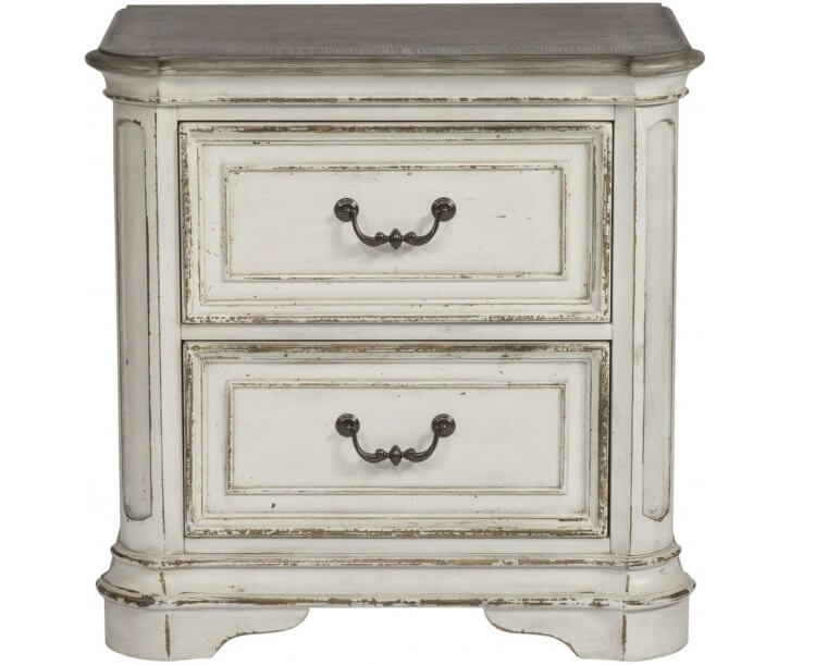 SM Magnolia Manor Fabric Upholstered Panel Bedroom Set