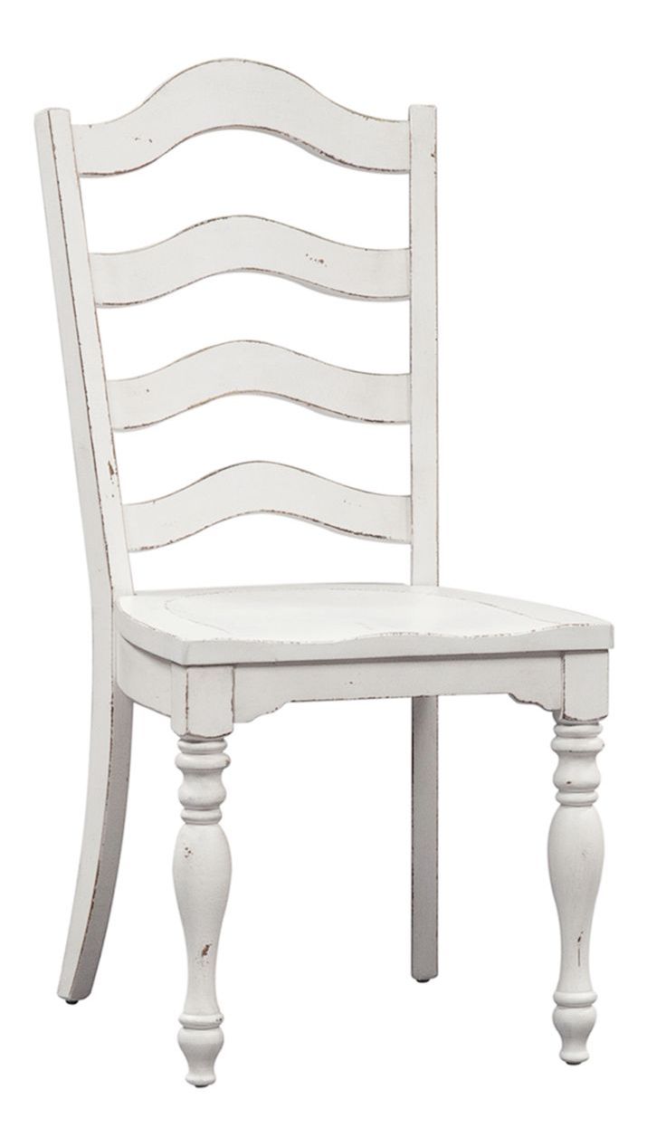 Magnolia Manor 90" Extendable Dining Set | Antique White