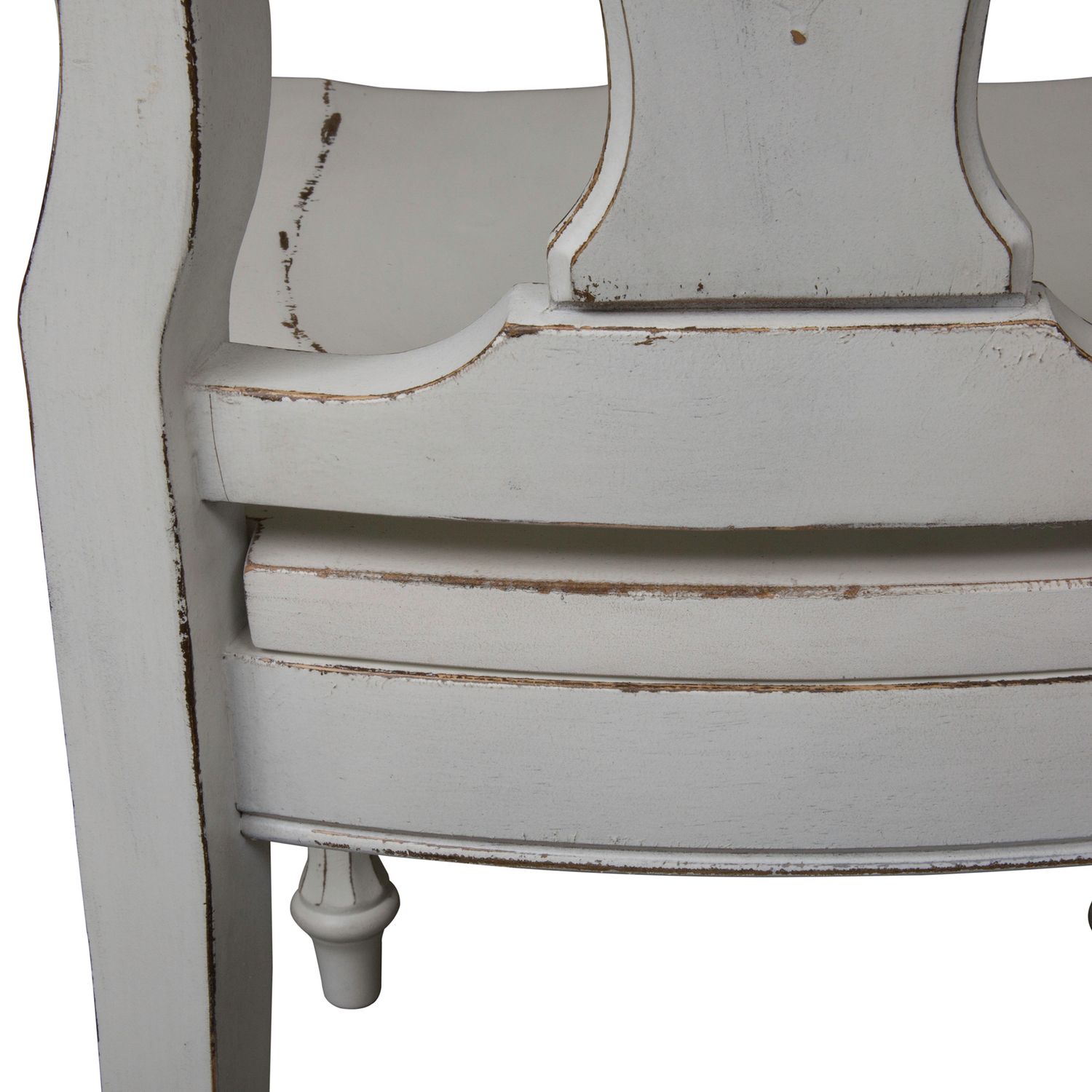 Magnolia Manor 90" Extendable Dining Set | Antique White