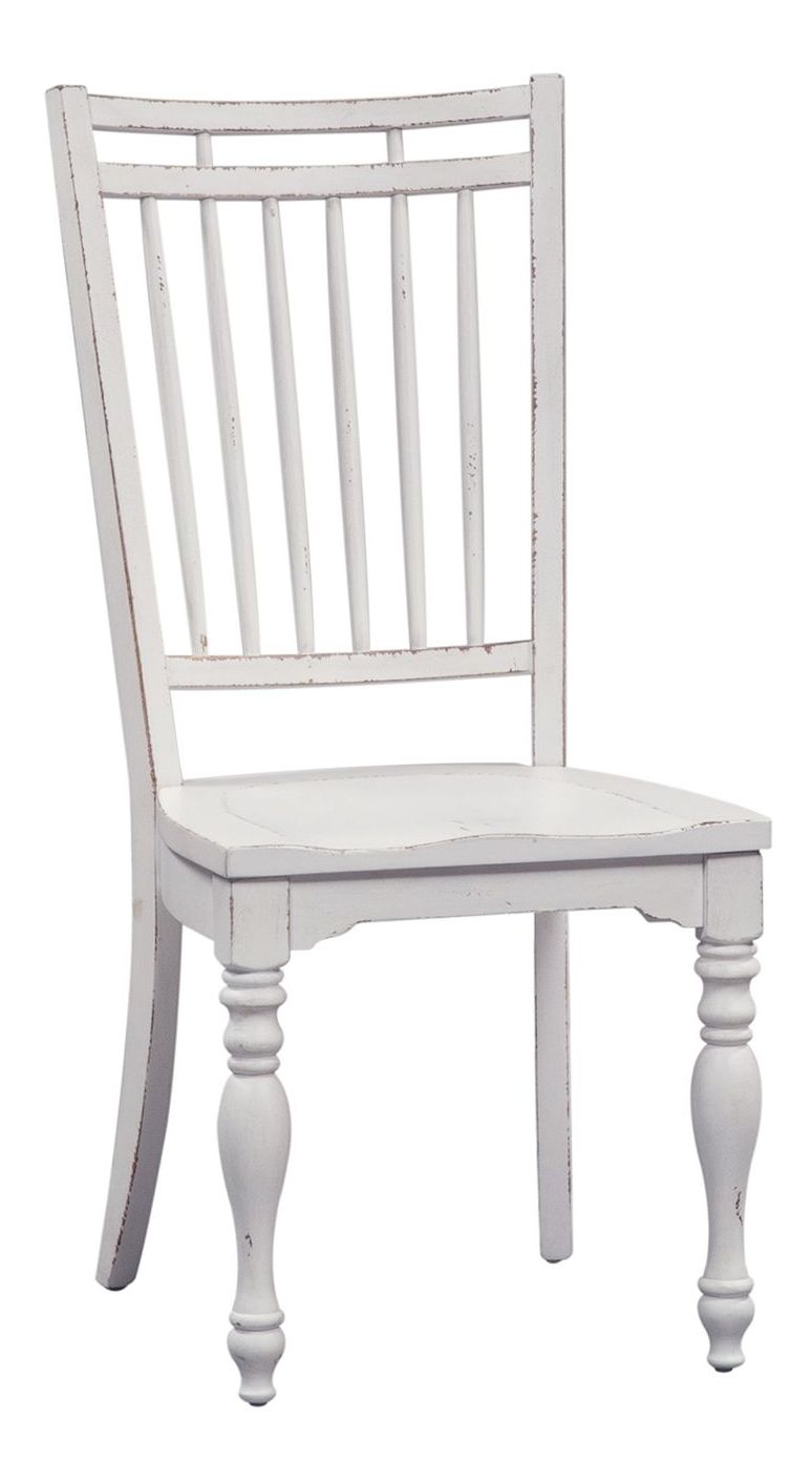 Magnolia Manor 90" Extendable Dining Set | Antique White