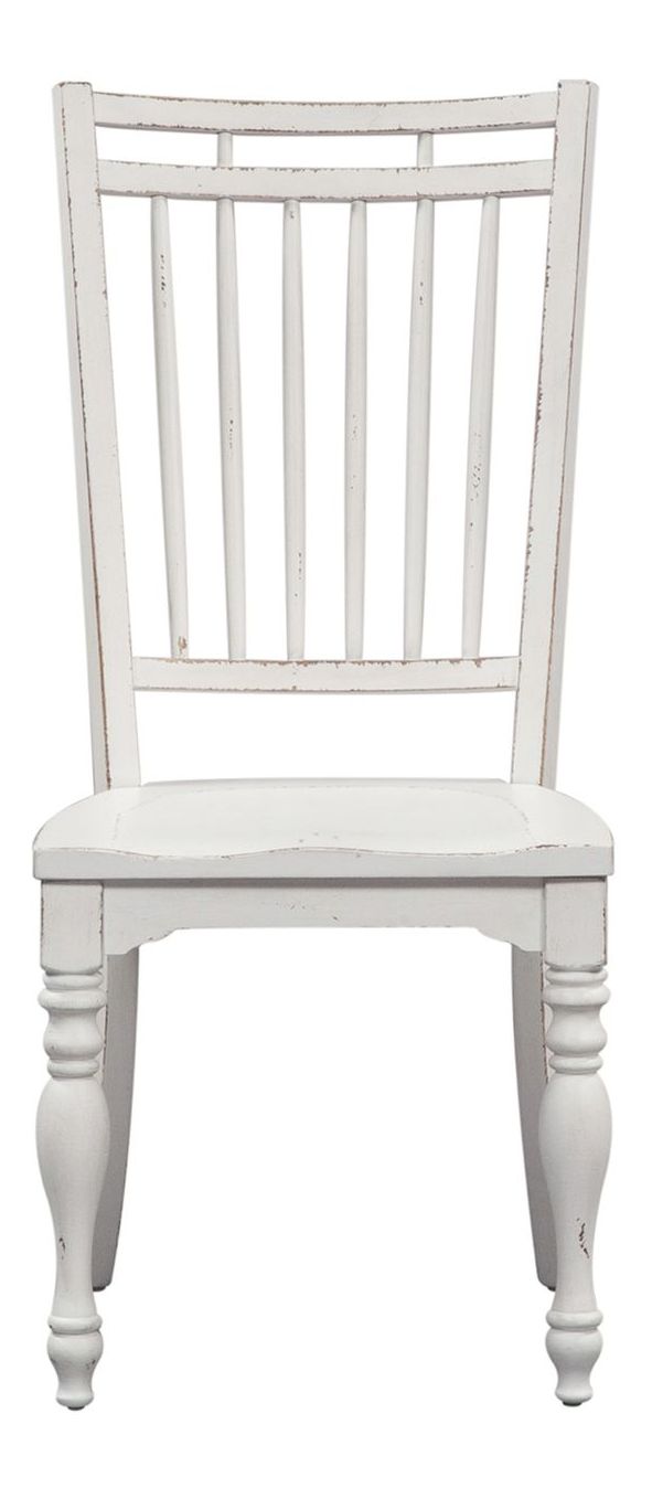 Magnolia Manor 90" Extendable Dining Set | Antique White