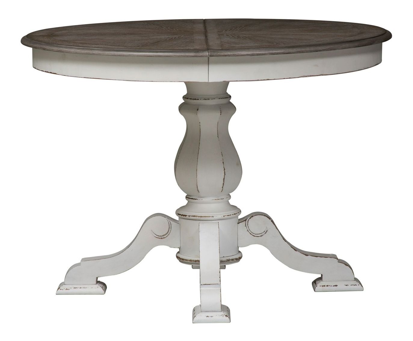 Magnolia Manor Oval Pedestal Dining Set | Extendable Table