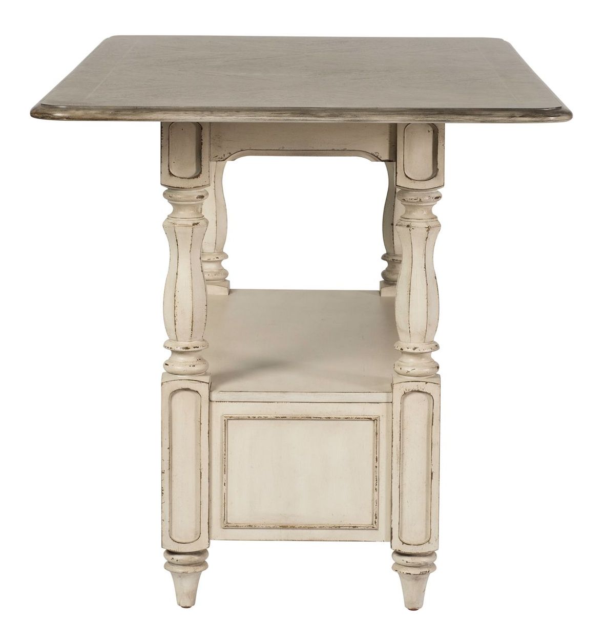 Magnolia Manor Rectangular Wood Gathering Table w/Drawer