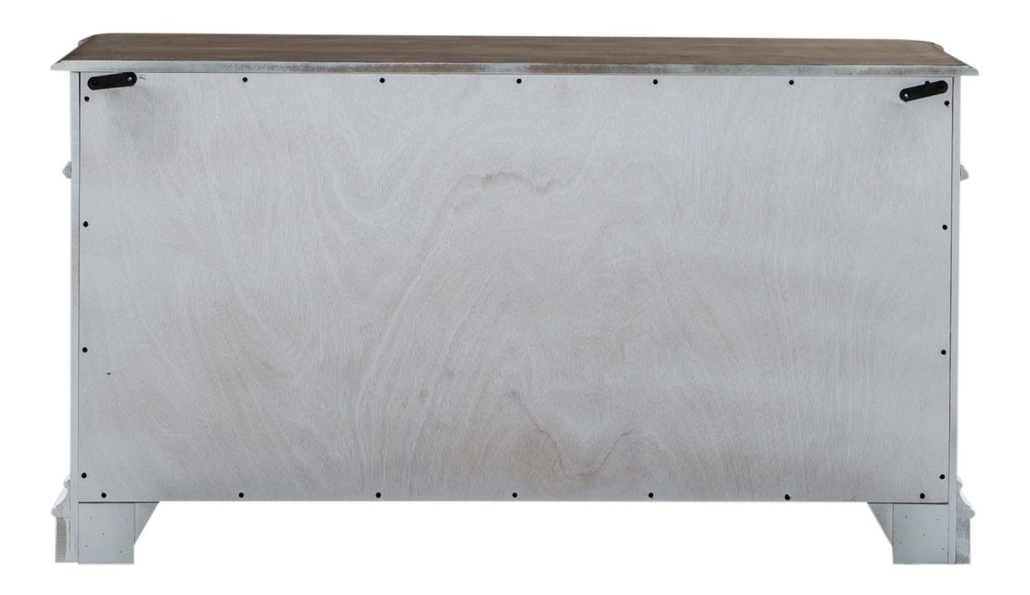 Magnolia Manor Wood Credenza w/5 Drawers