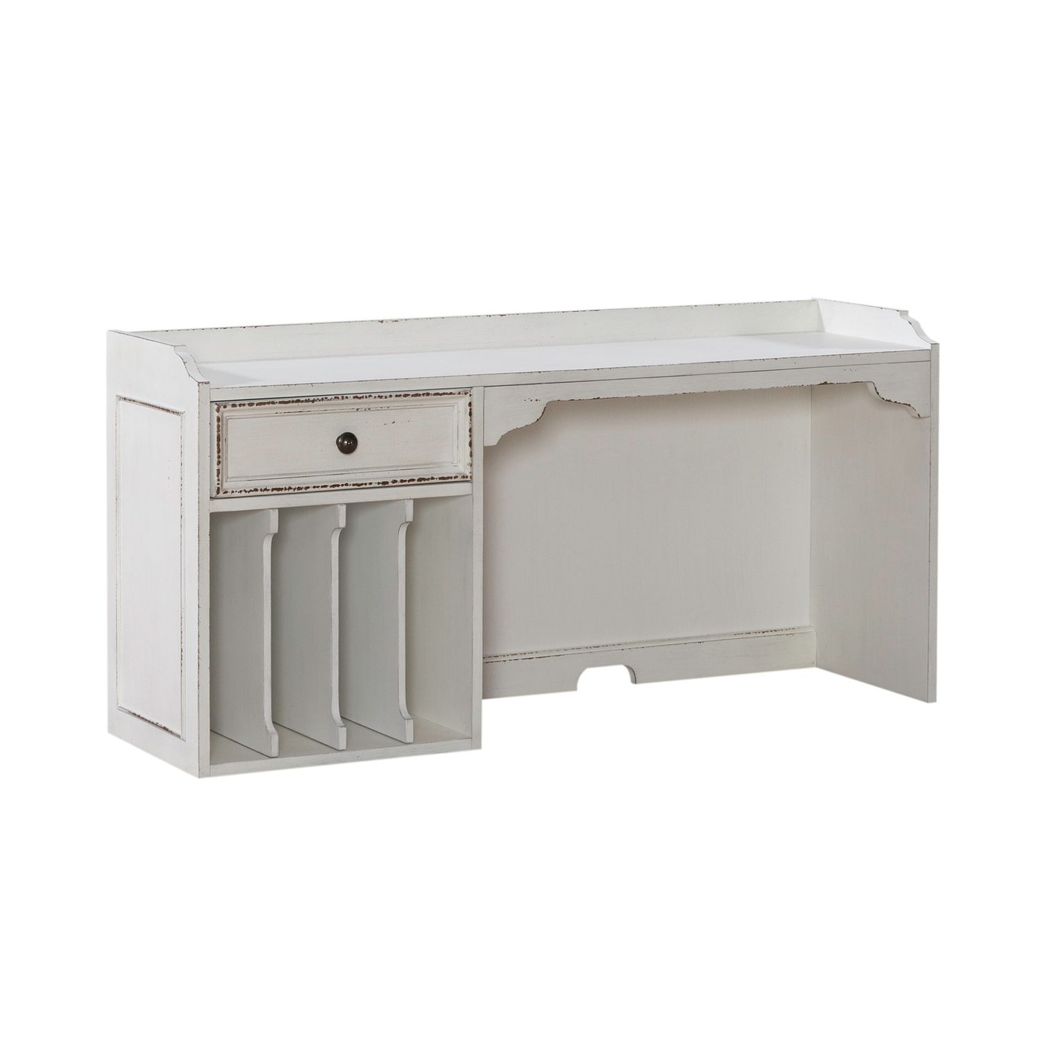 Magnolia Manor Antique White L-Shaped Desk Set | Liberty