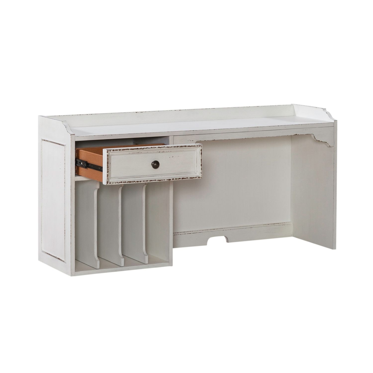 Magnolia Manor Antique White L-Shaped Desk Set | Liberty