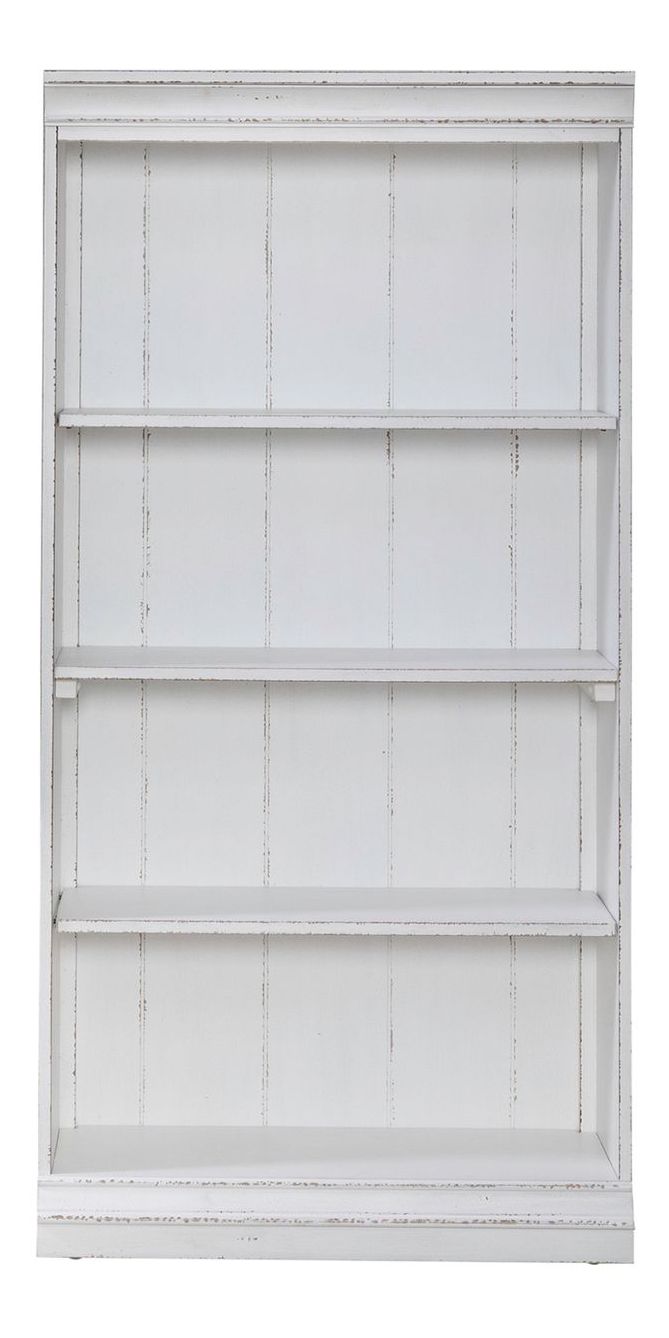 Magnolia Manor Wood 60-Inch Bookcase