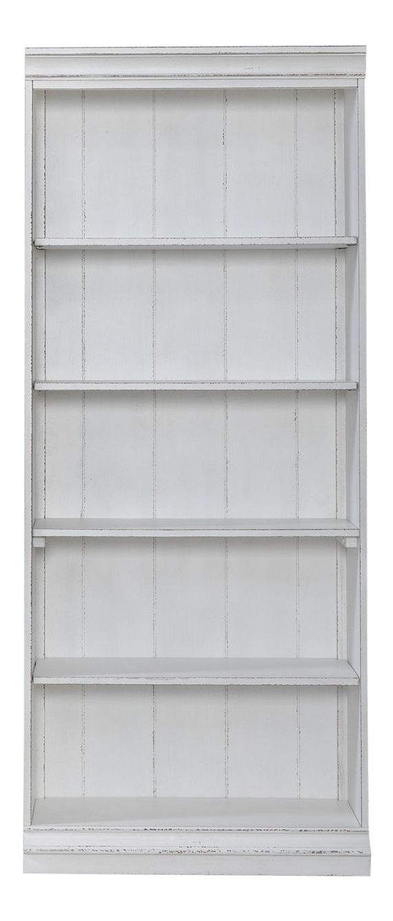 Magnolia Manor Wood 72-Inch Bookcase