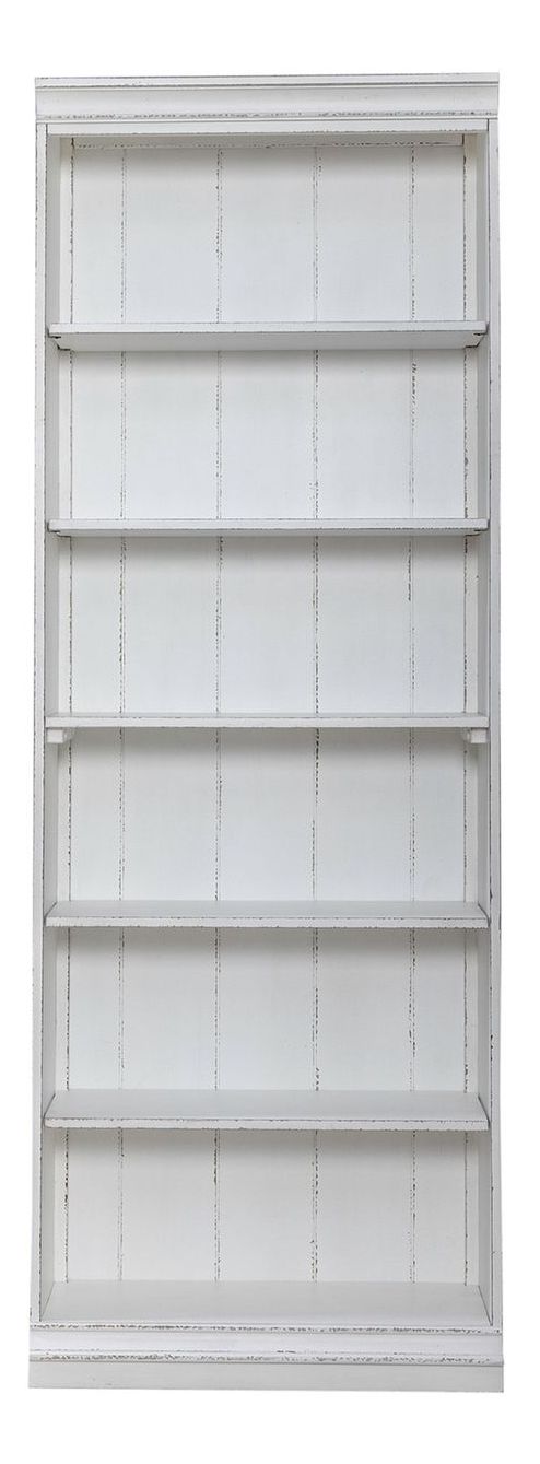 Magnolia Manor Wood 84-Inch Bookcase
