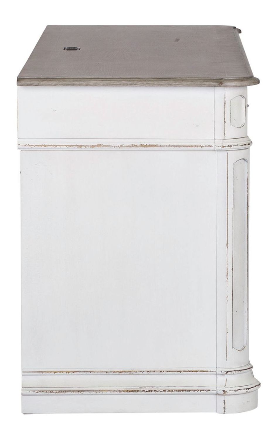 Magnolia Manor Wood Credenza w/7 Drawers