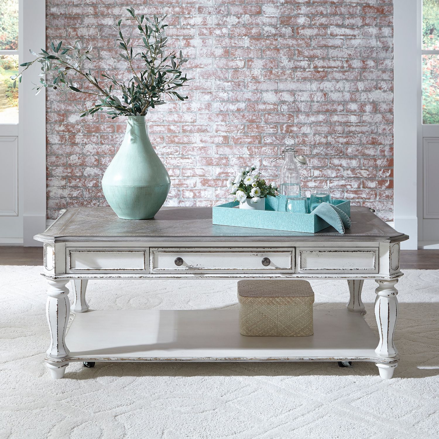 Magnolia Manor Living Room Cocktail Table