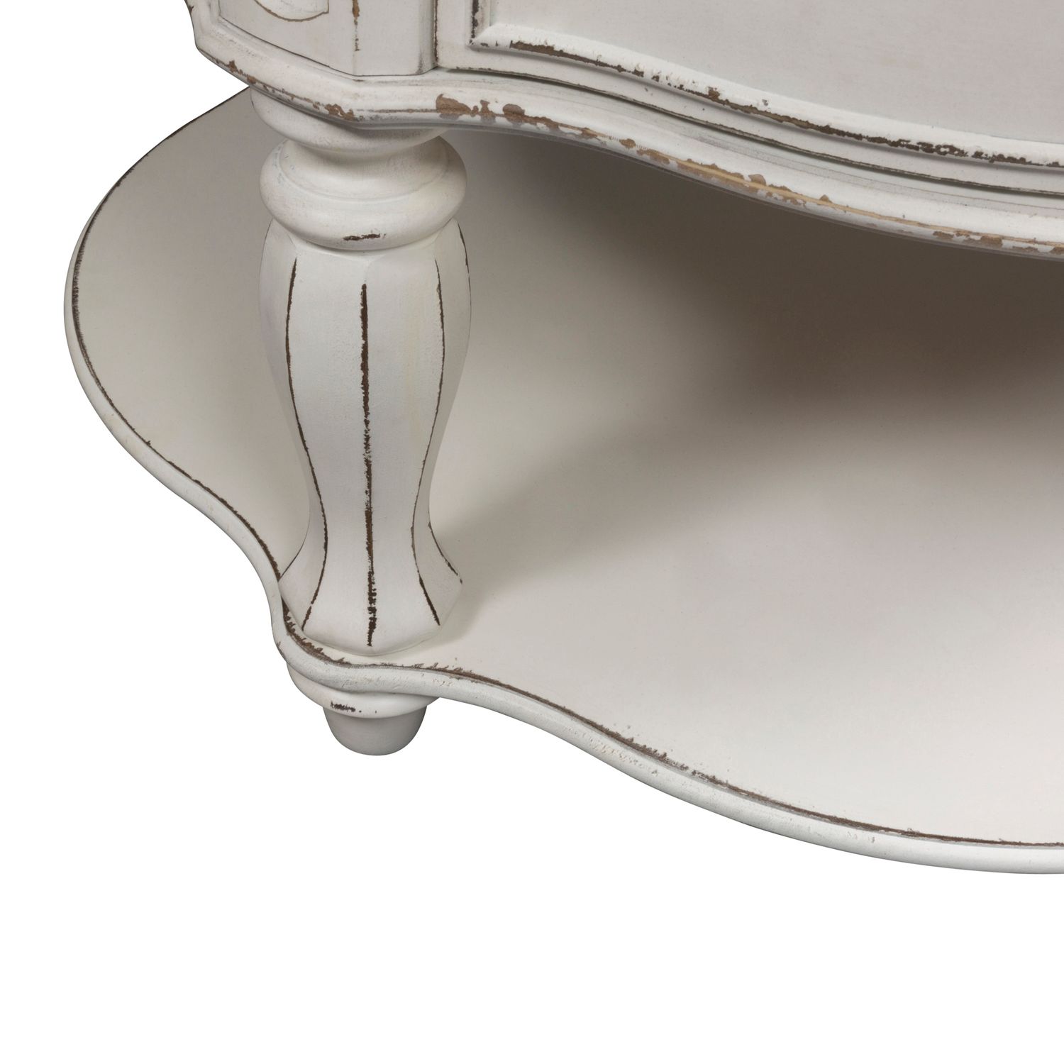 Magnolia Manor Round Cocktail Table Set | Liberty Furniture
