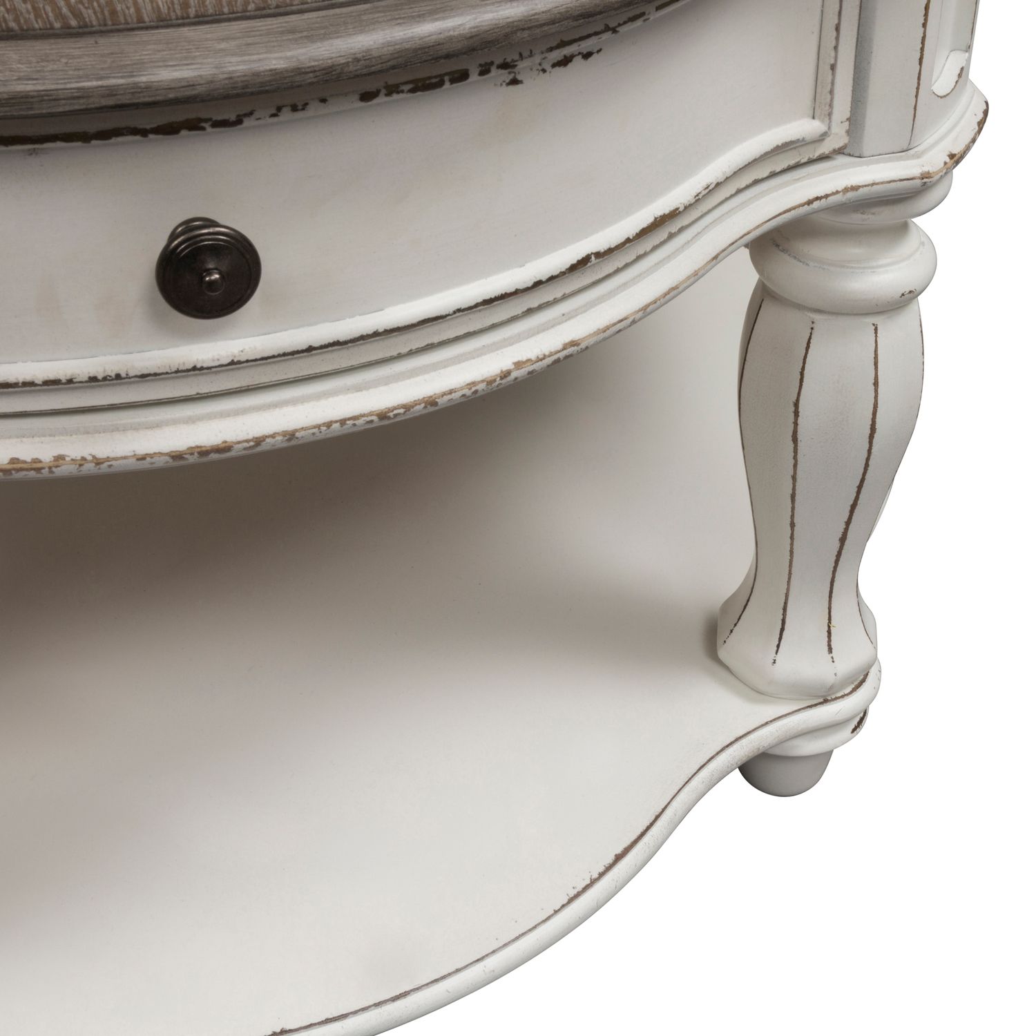 Magnolia Manor Round Cocktail Table Set | Liberty Furniture