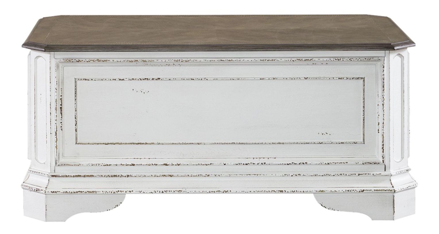 Magnolia Manor Oversized Square Cocktail Set | Antique White