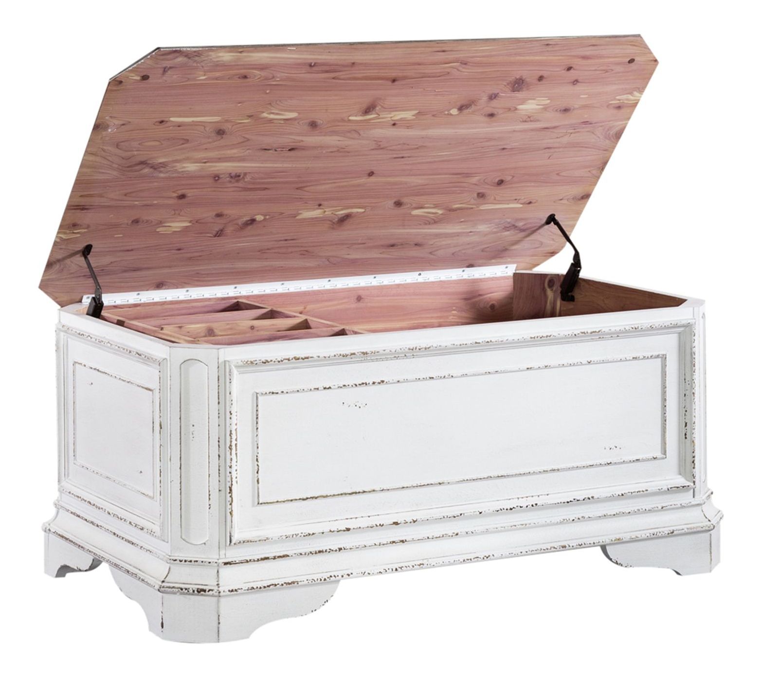 Magnolia Manor Oversized Square Cocktail Set | Antique White