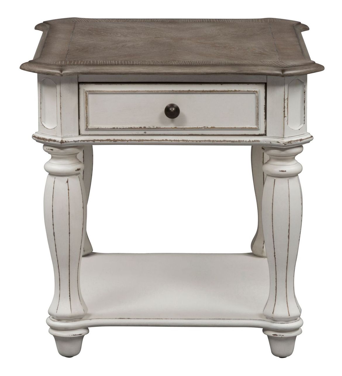Magnolia Manor Oversized Square Cocktail Set | Antique White