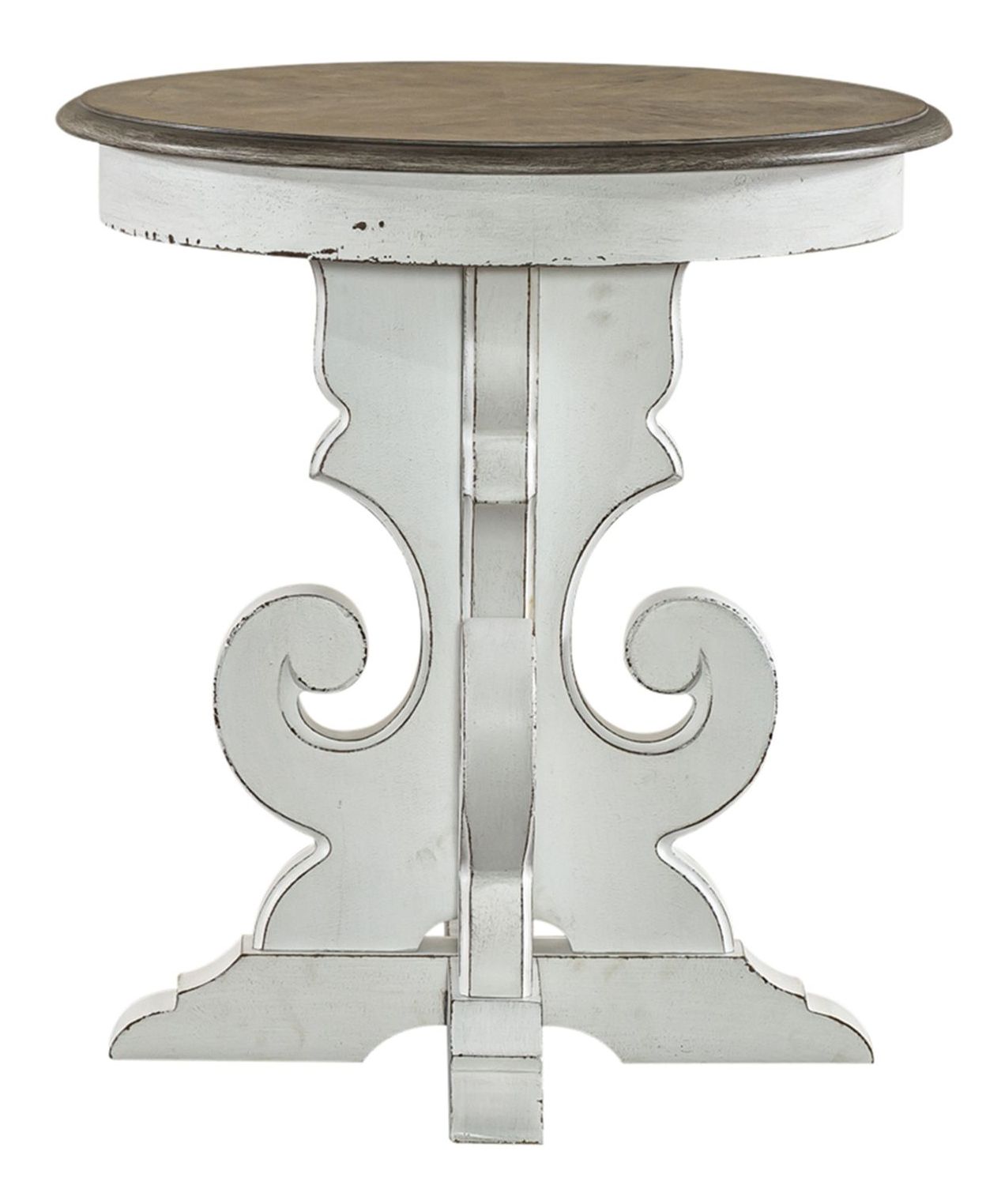 Magnolia Manor Oversized Square Cocktail Set | Antique White