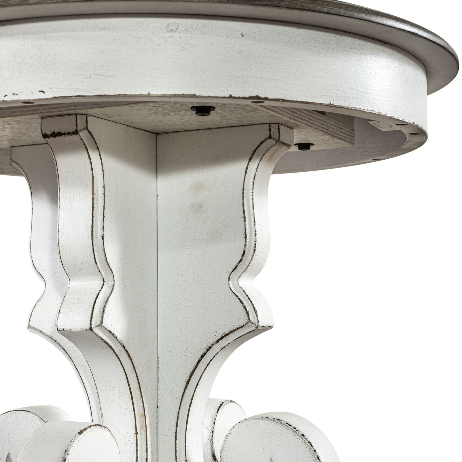 Magnolia Manor Antique White Cocktail Table Set | 3-Pc