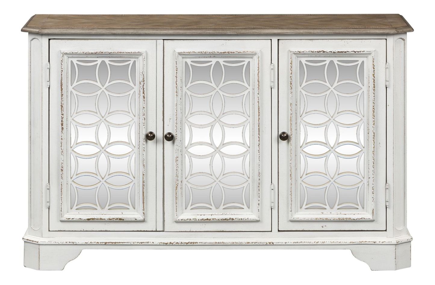 Magnolia Manor Antique White Cocktail Table Set | 3-Pc