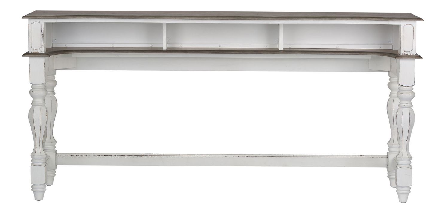Magnolia Manor Rectangular Wood Console Bar Set