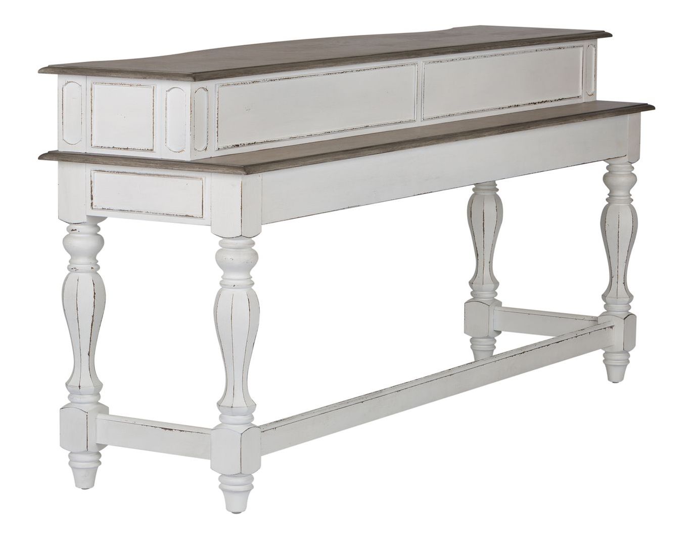 Magnolia Manor Rectangular Wood Console Bar Table