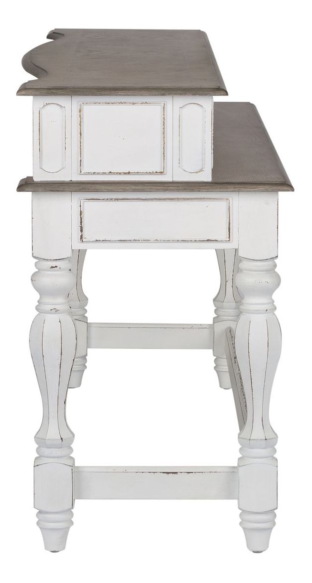 Magnolia Manor Rectangular Wood Console Bar Table