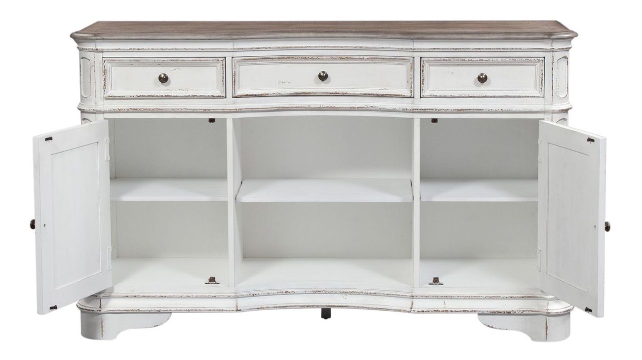 Magnolia Manor 90" Extendable Dining Set | Liberty Furniture