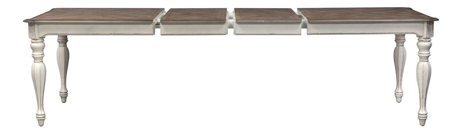Magnolia Manor Farmhouse Dining Set | Antique White & Wood