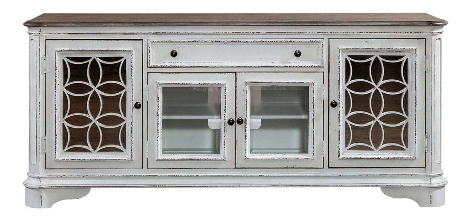 Magnolia Manor Antique White Cocktail Table Set | 3-Pc