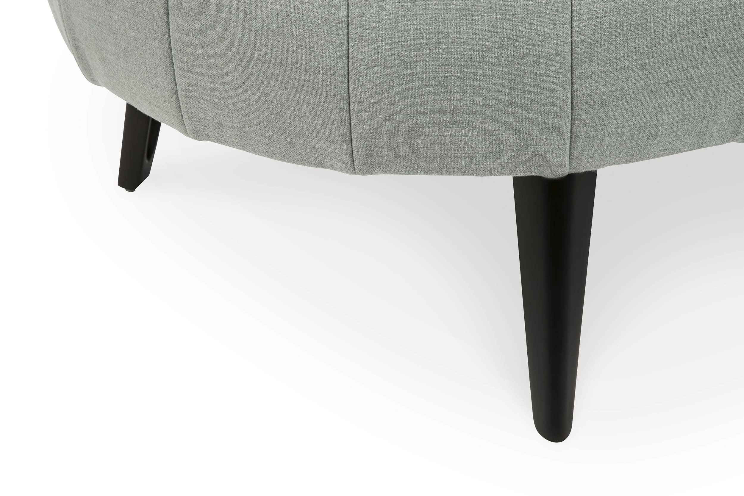 Hollyann Polyester Oversized Accent Ottoman