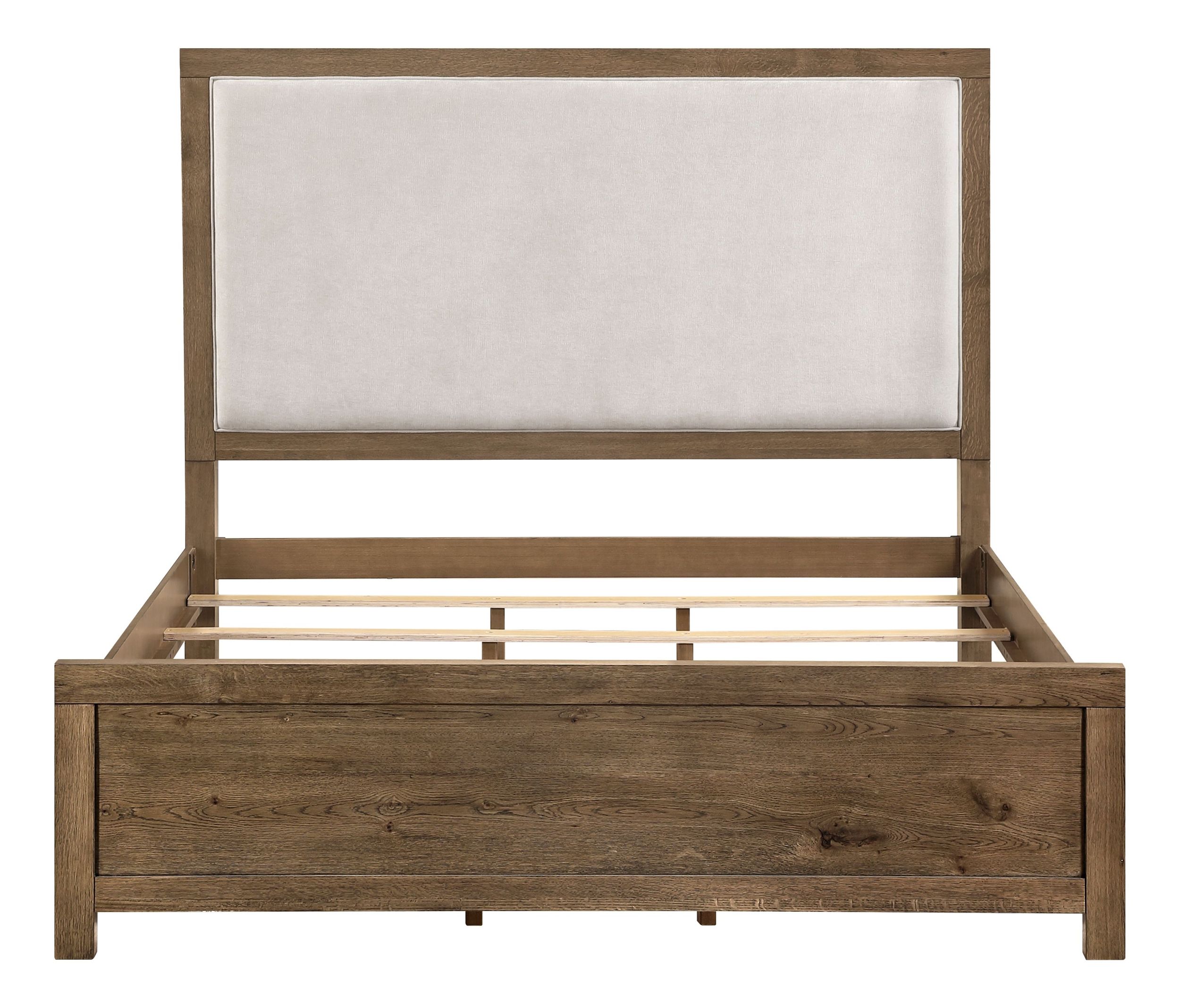 Matisse Polyester/Wood California King Panel Bed