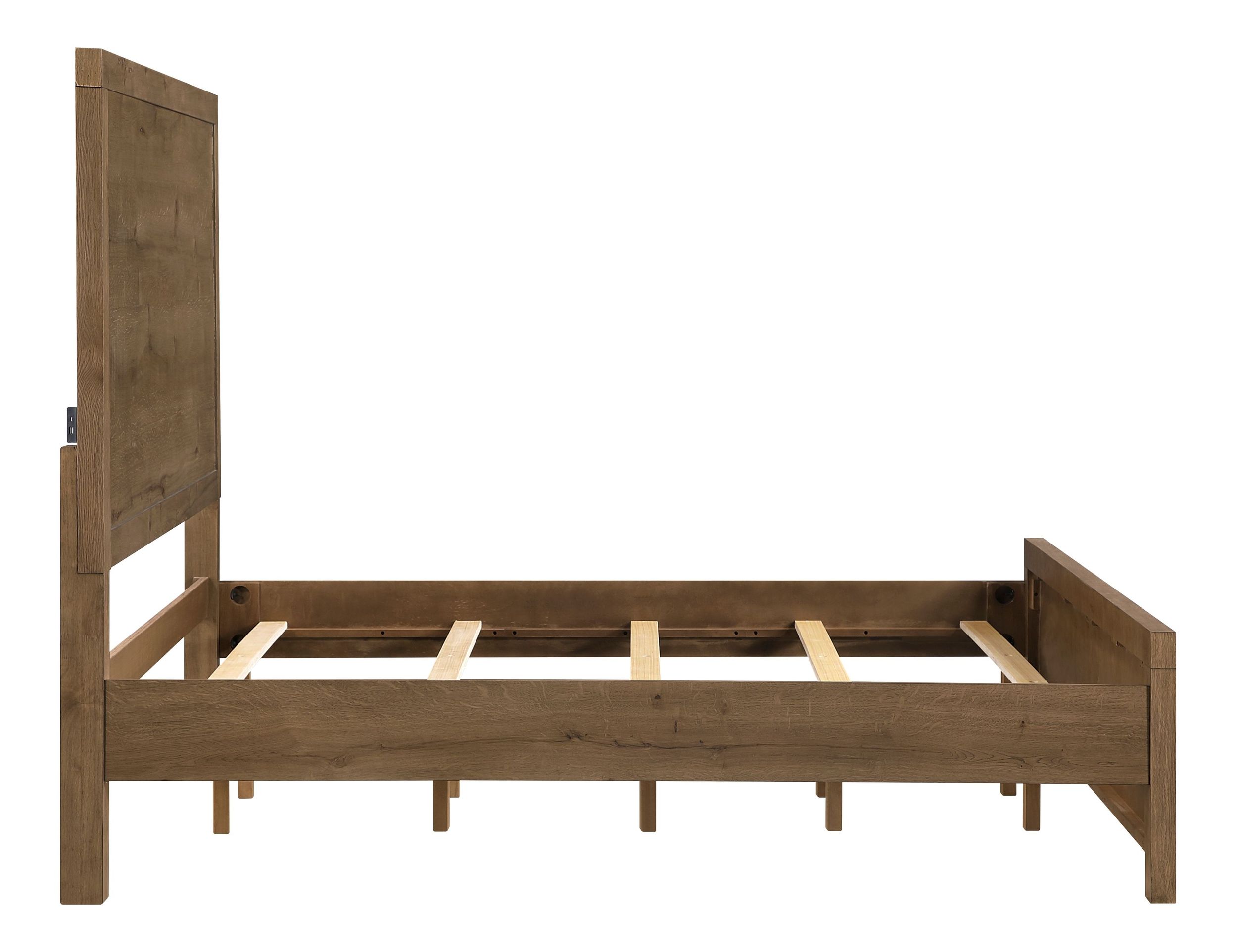Matisse Wood California King Panel Bed