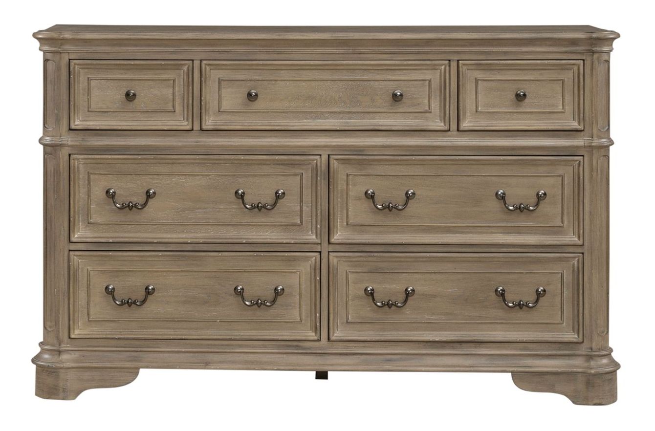 Magnolia Manor Wood Dresser w/7 Drawers