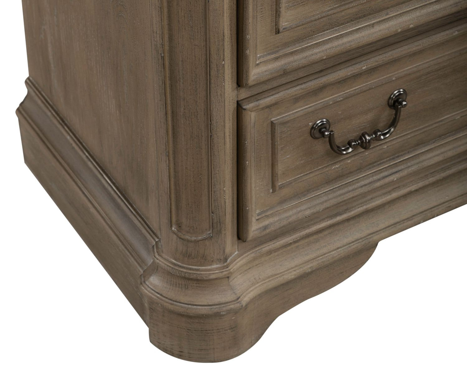 Magnolia Manor Wood Chest w/5 Drawers