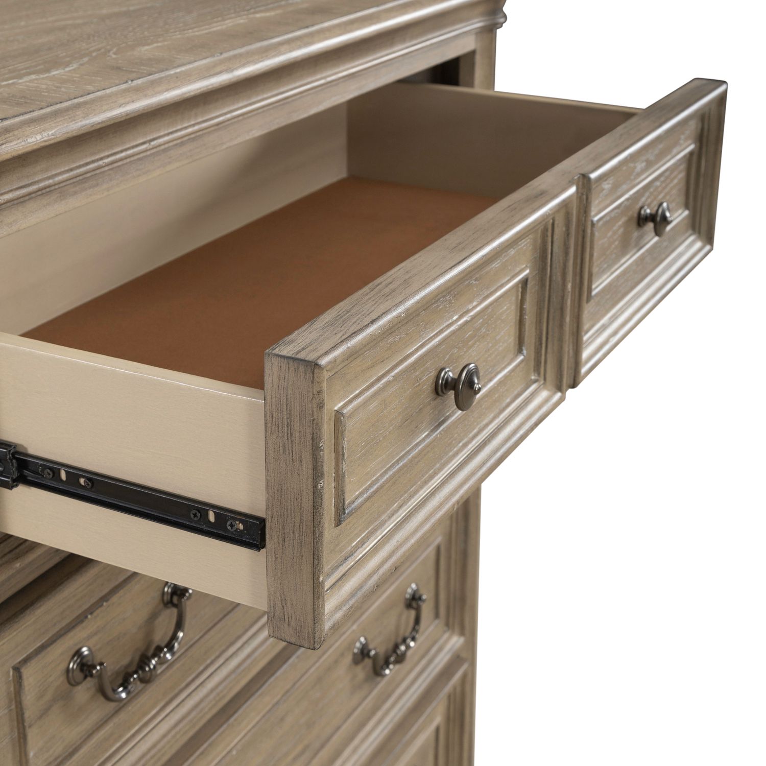 Magnolia Manor Wood Chest w/5 Drawers