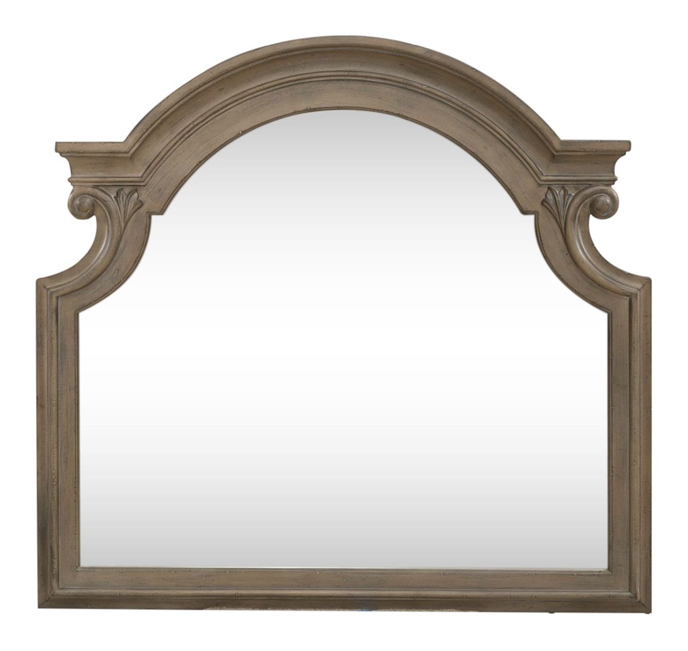 Magnolia Manor Wood/Glass Mirror