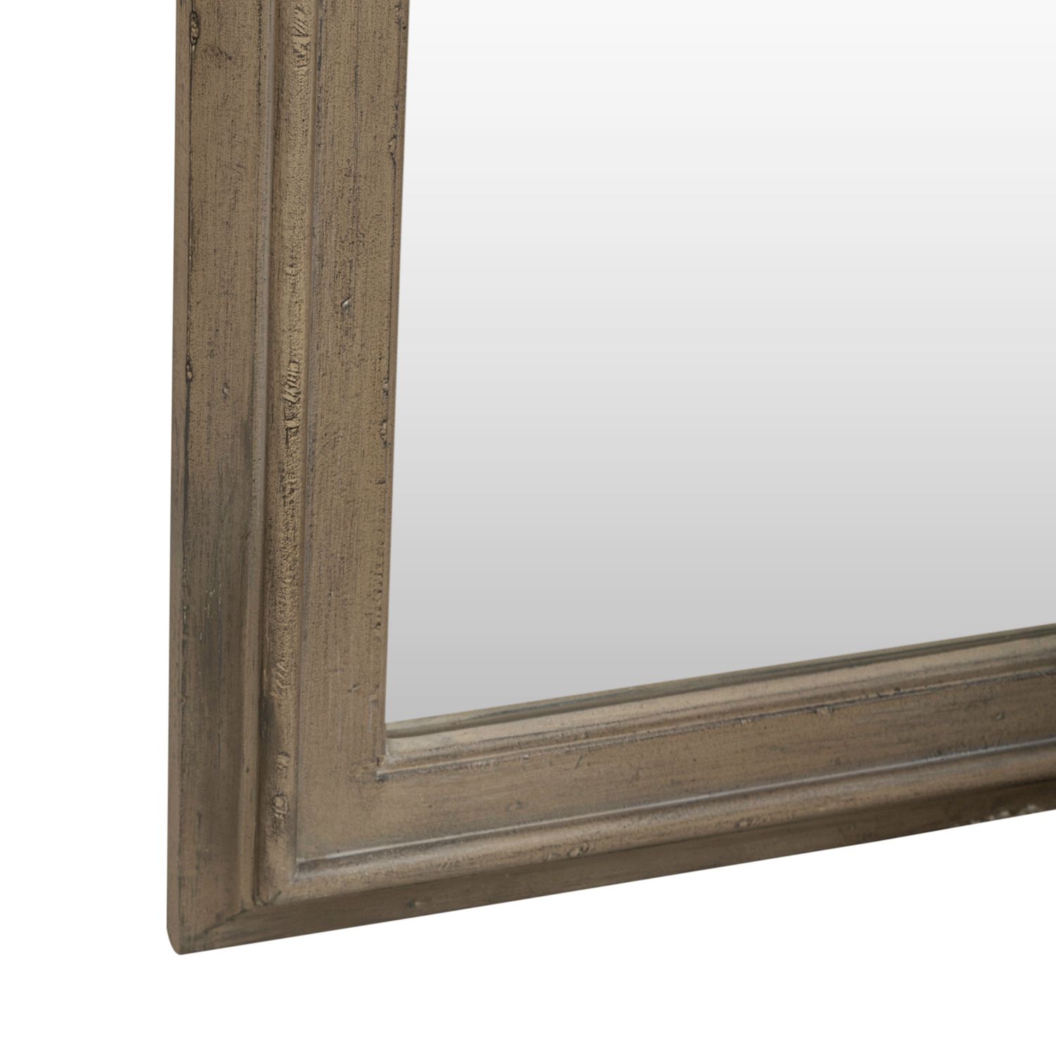 Magnolia Manor Wood/Glass Mirror