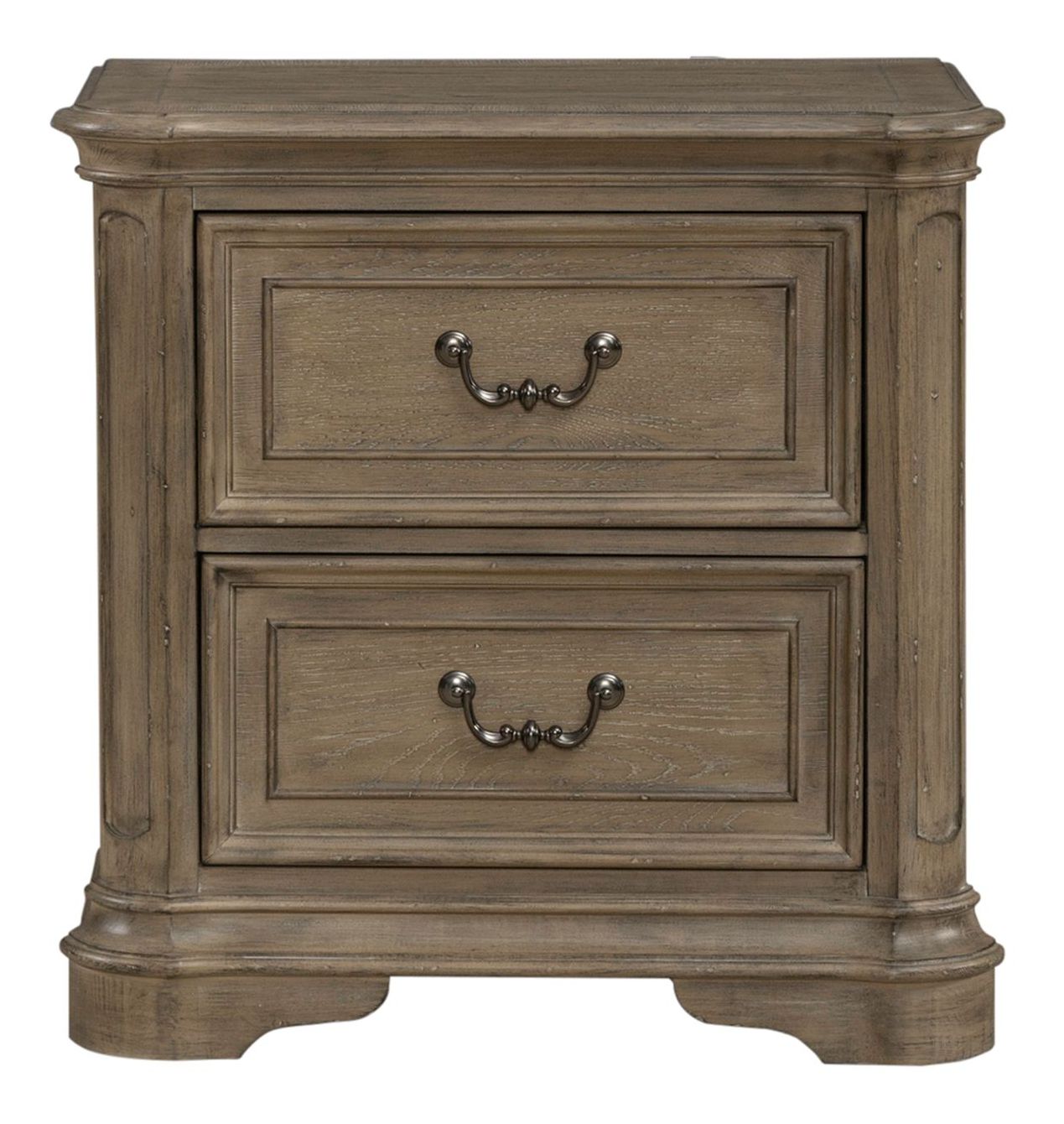 Magnolia Manor Wood Nightstand w/2 Drawers