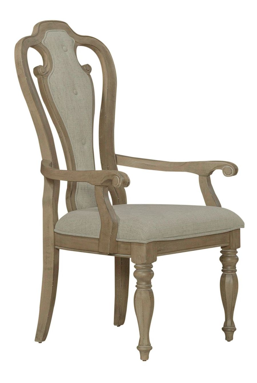 Magnolia Manor 90" Extendable Dining Set | Weathered Bisque