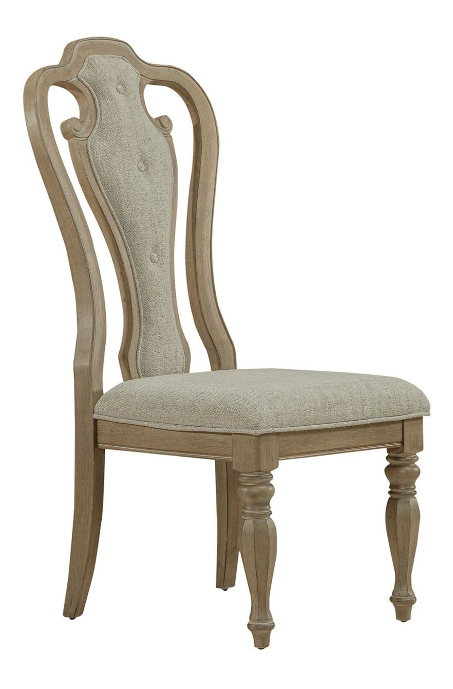 Magnolia Manor Oval Extendable Dining Set | Weathered Bisque