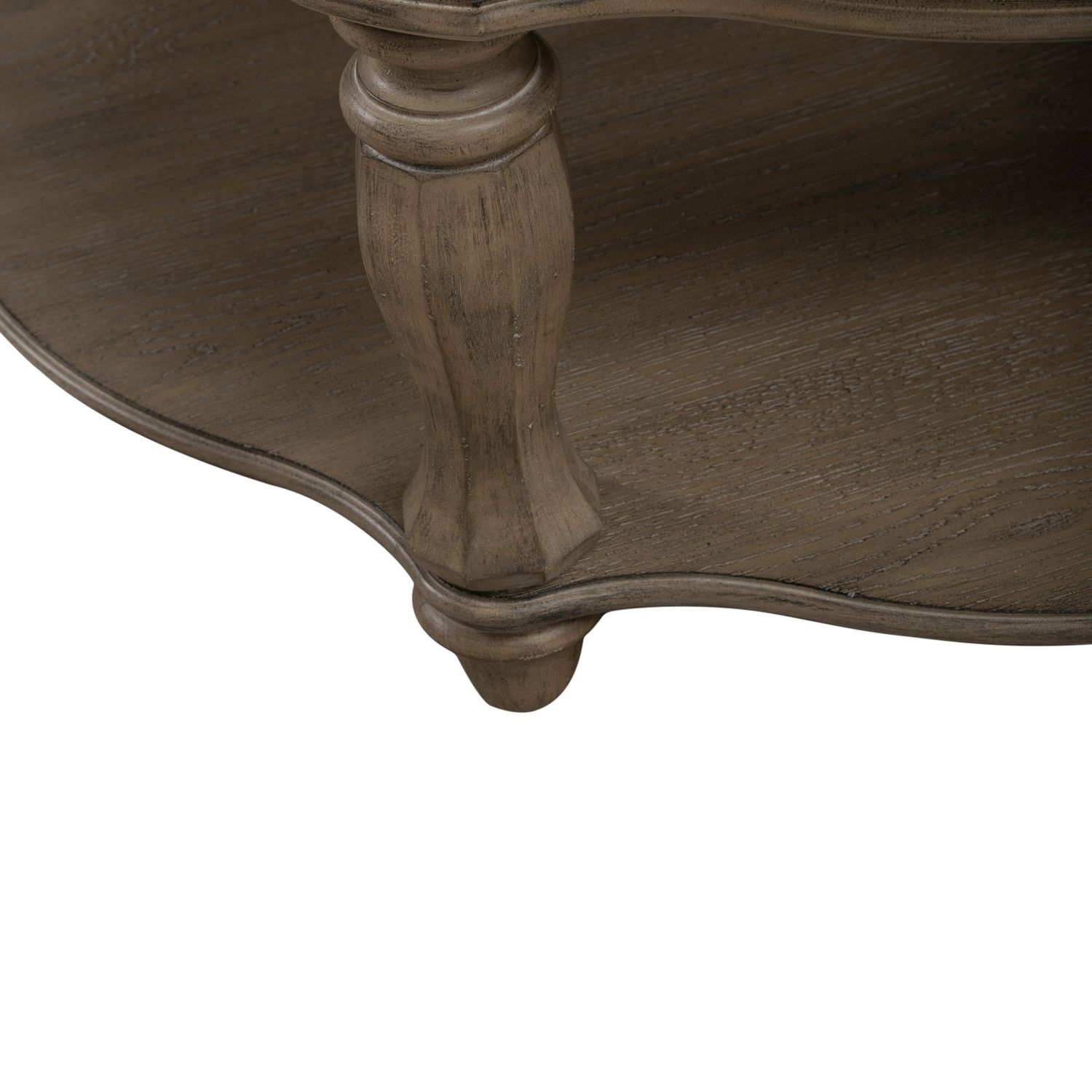 Magnolia Manor Weathered Bisque Round Cocktail Set | 3-Pc