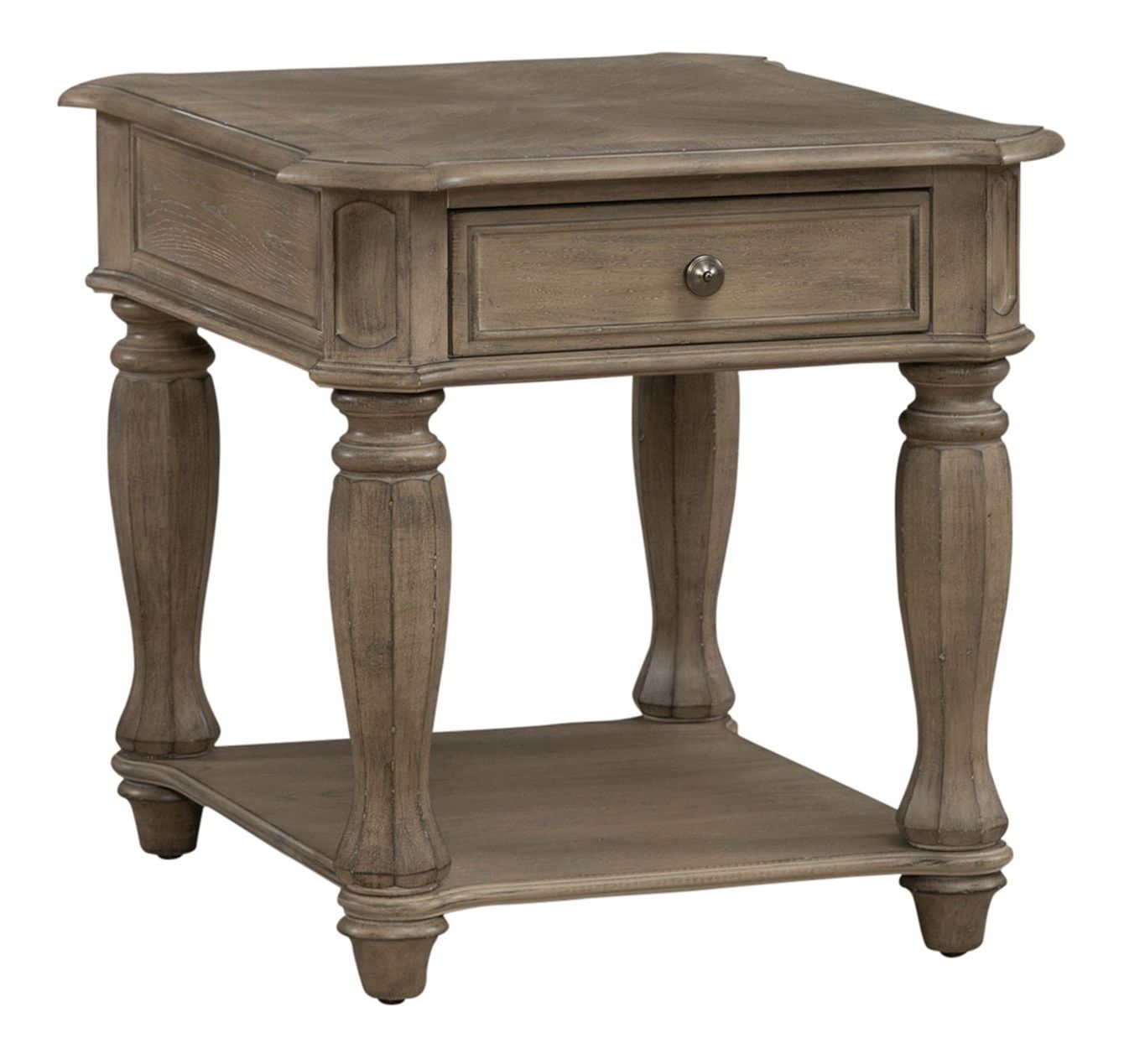 Magnolia Manor Weathered Bisque Cocktail Table Set | 3-Pc